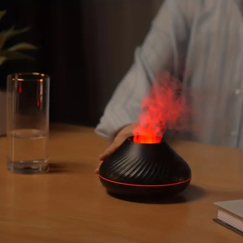 Lumomist Aromatherapy Diffuser Calm Mist With Gentle Flame For Home Wellness | Lersk