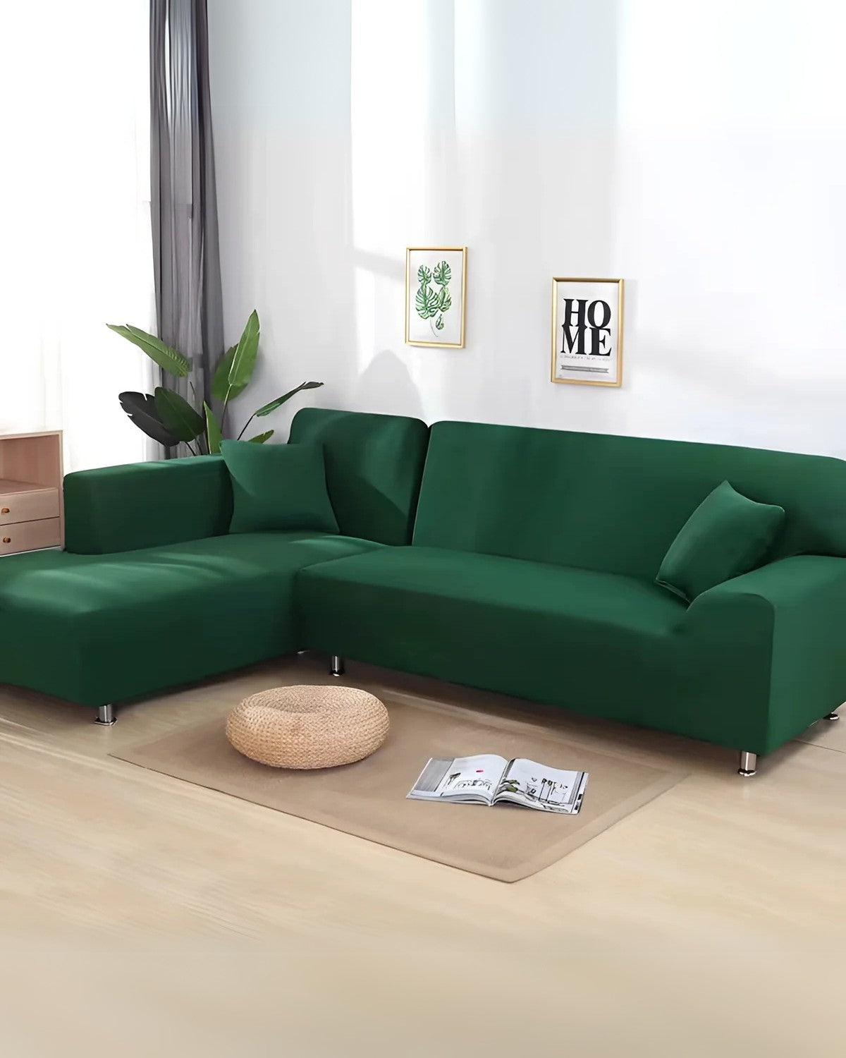 Elegant Modular Sofa Cover With Possibility Of Any Arrangement For Sectional Couches | Lersk