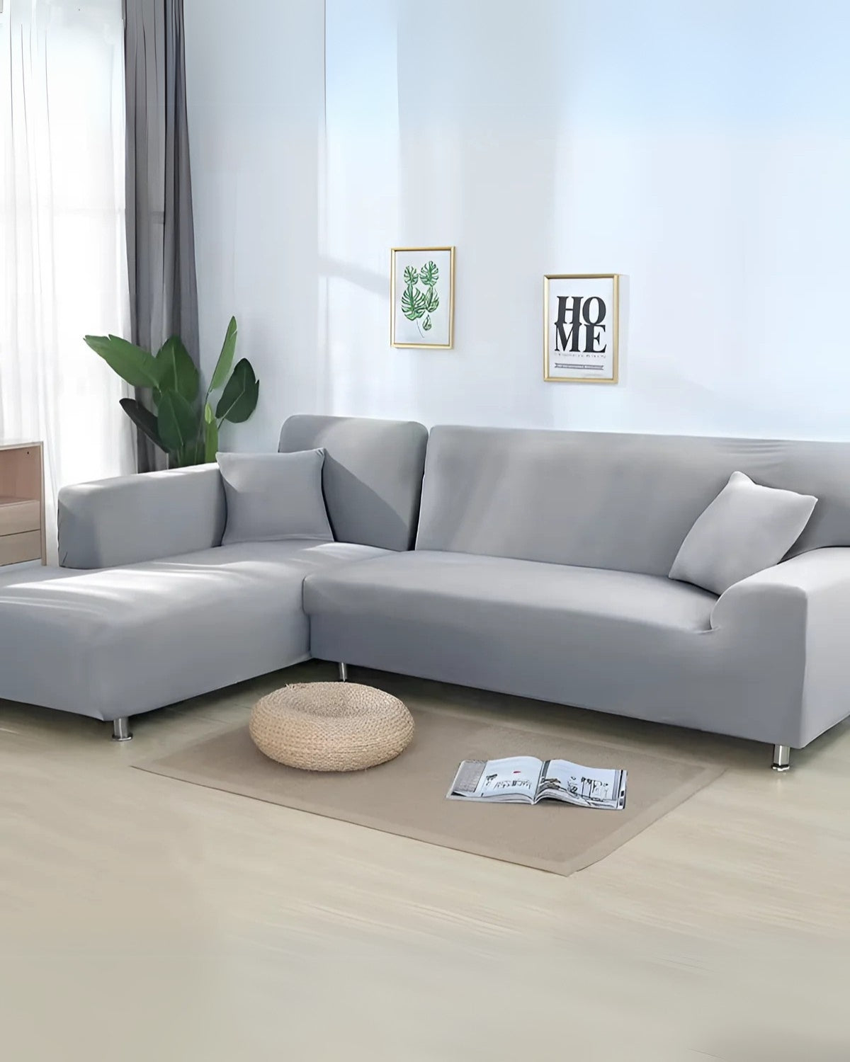 Elegant Modular Sofa Cover With Possibility Of Any Arrangement For Sectional Couches | Lersk