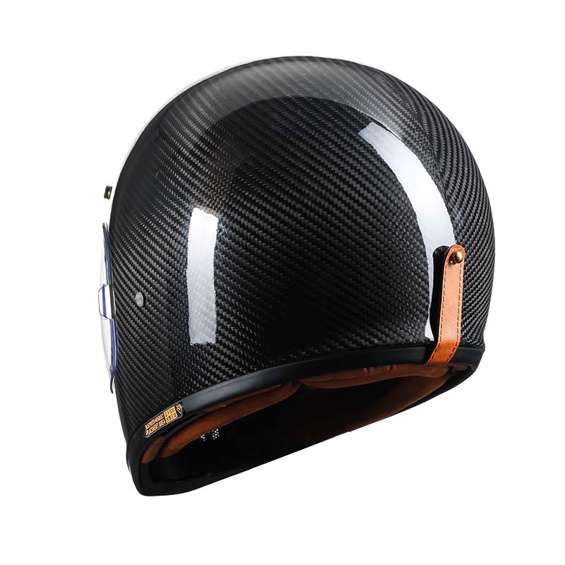 Carbon Fiber Full Face Motorcycle Helmet F380VB DOT ECE Approved For Riders | Lersk