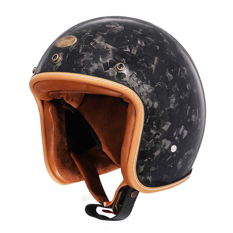 Low Profile Vintage Motorcycle Helmet For Riders DOT ECE | Lersk