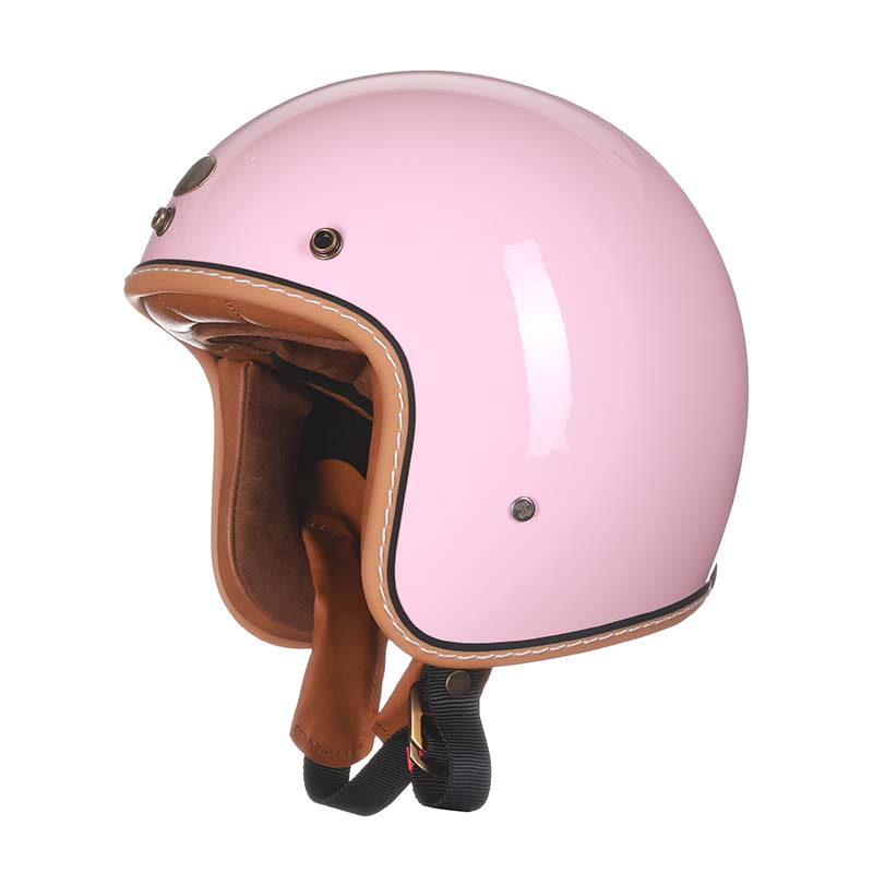 Low Profile Vintage Motorcycle Helmet For Riders DOT ECE | Lersk