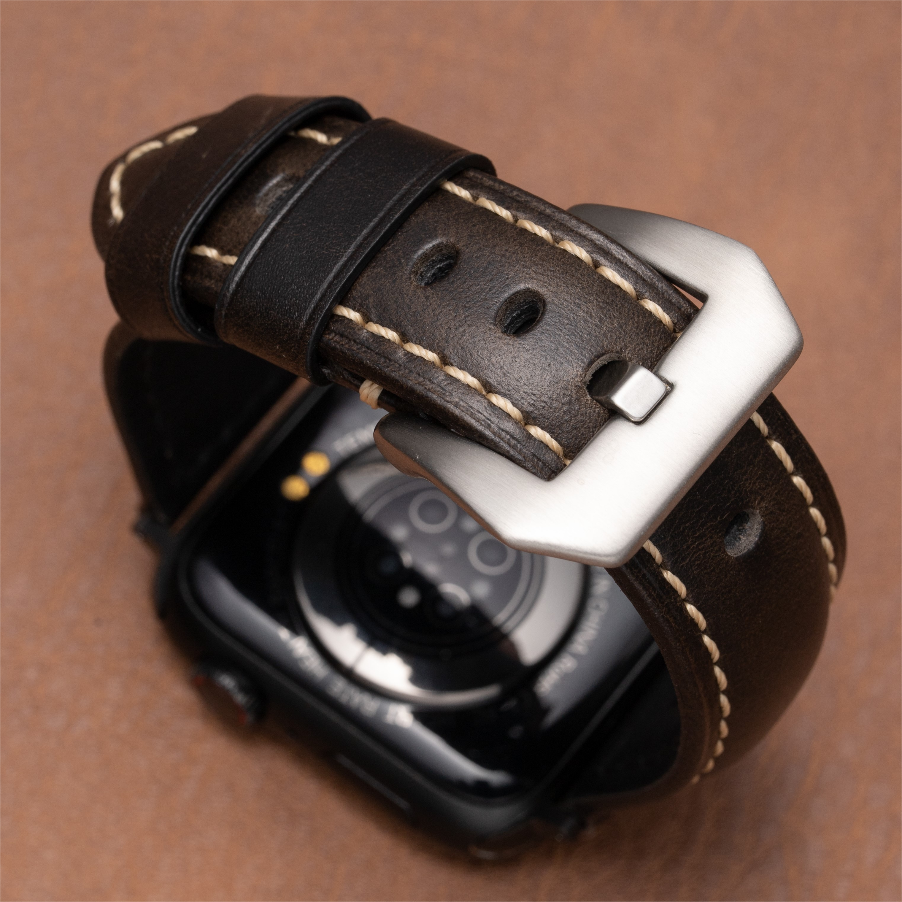 Aveline Nappa Leather Strap For Apple Watch | Lersk