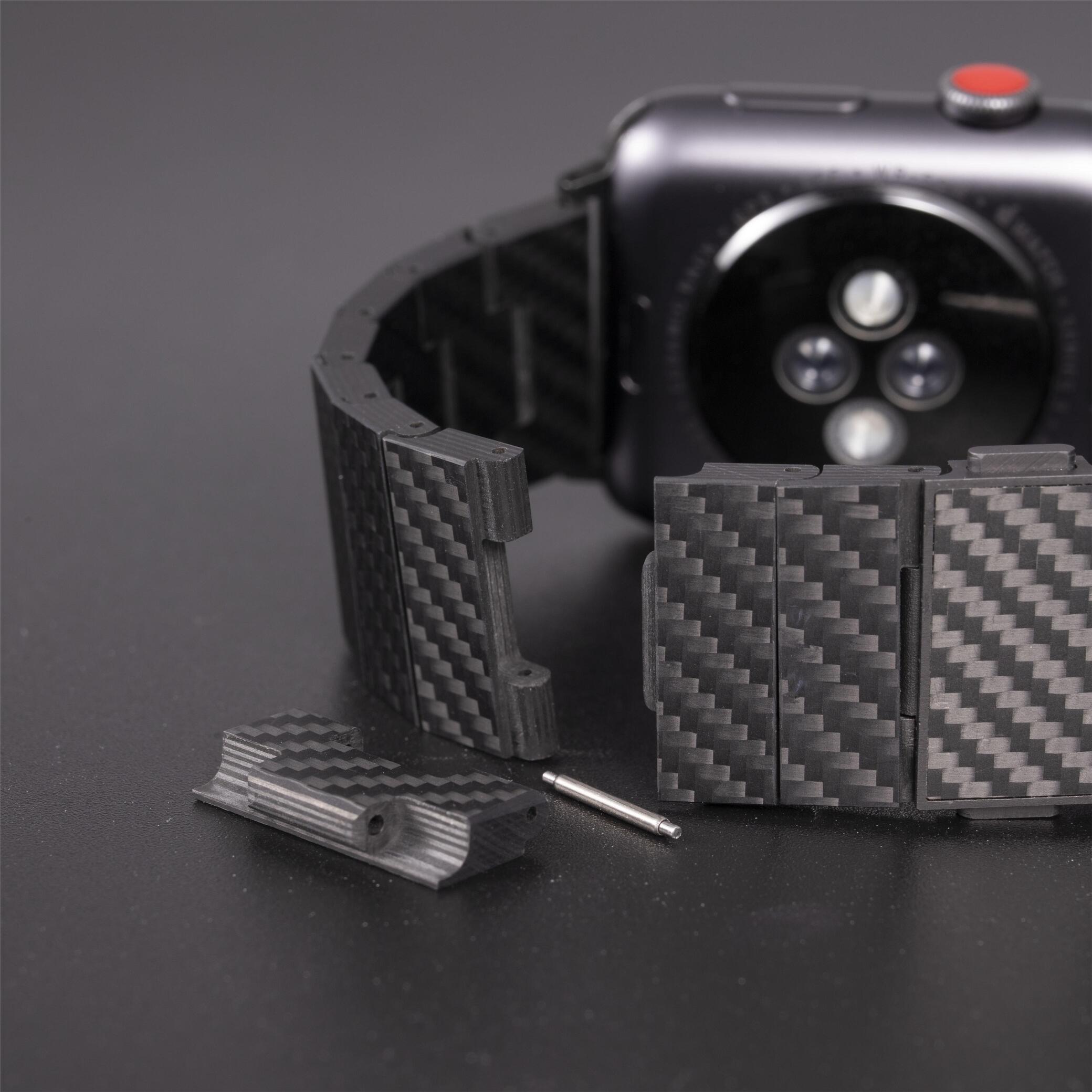 Kivra Carbon Fiber Apple Watch Band | Lersk