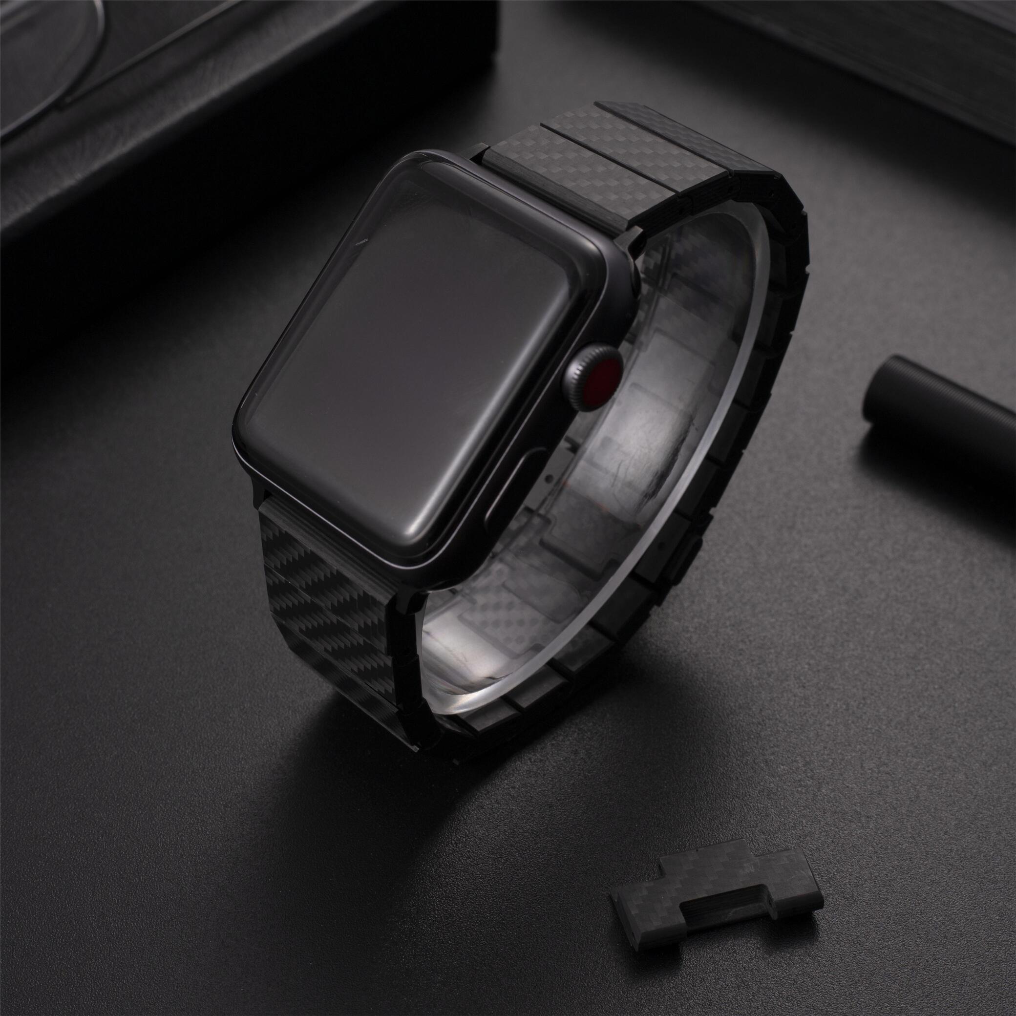 Kivra Carbon Fiber Apple Watch Band | Lersk