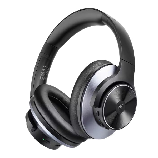 Auralink trådløse ANC-hovedtelefoner med USB-C-opladning og mikrofon | Lersk