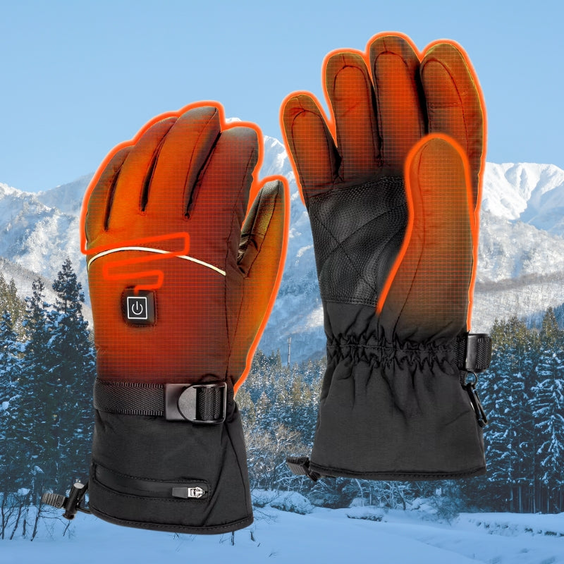 FrostGuard Pro Rechargeable Waterproof Heated Outdoor Gloves | Lersk