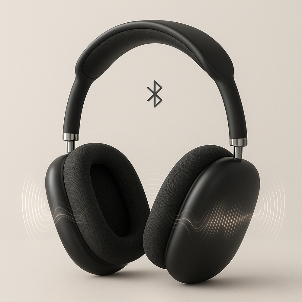 Quellix Audio Kulak Üstü Bluetooth Kulaklıklar, HiFi Ses ve ANC Konforlu Uyumluluk | Lersk