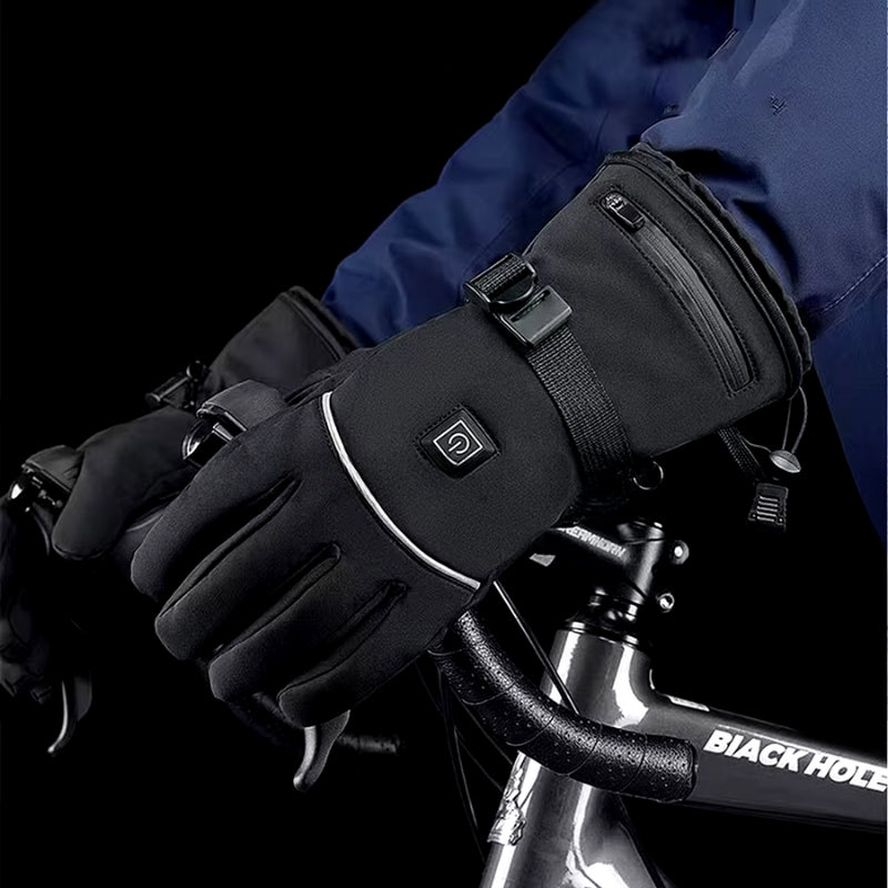 FrostGuard Pro Rechargeable Waterproof Heated Outdoor Gloves | Lersk