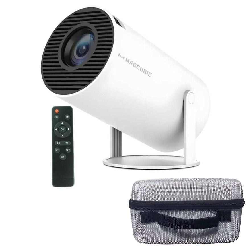 NovaLux Android 11-projektor med WiFi 6, 8000 lumen, 720p HD hemmabio | Lersk
