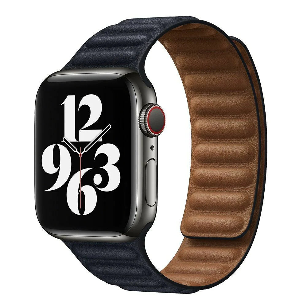 Kerrin Magnetic Leather Link Band | Lersk
