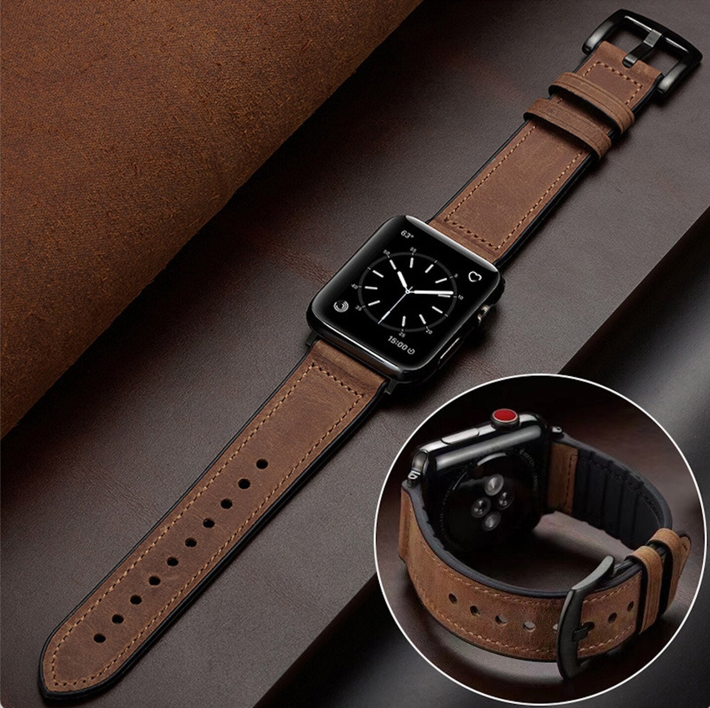 Luxury Leather Watch Band for Smartwatches | Lersk
