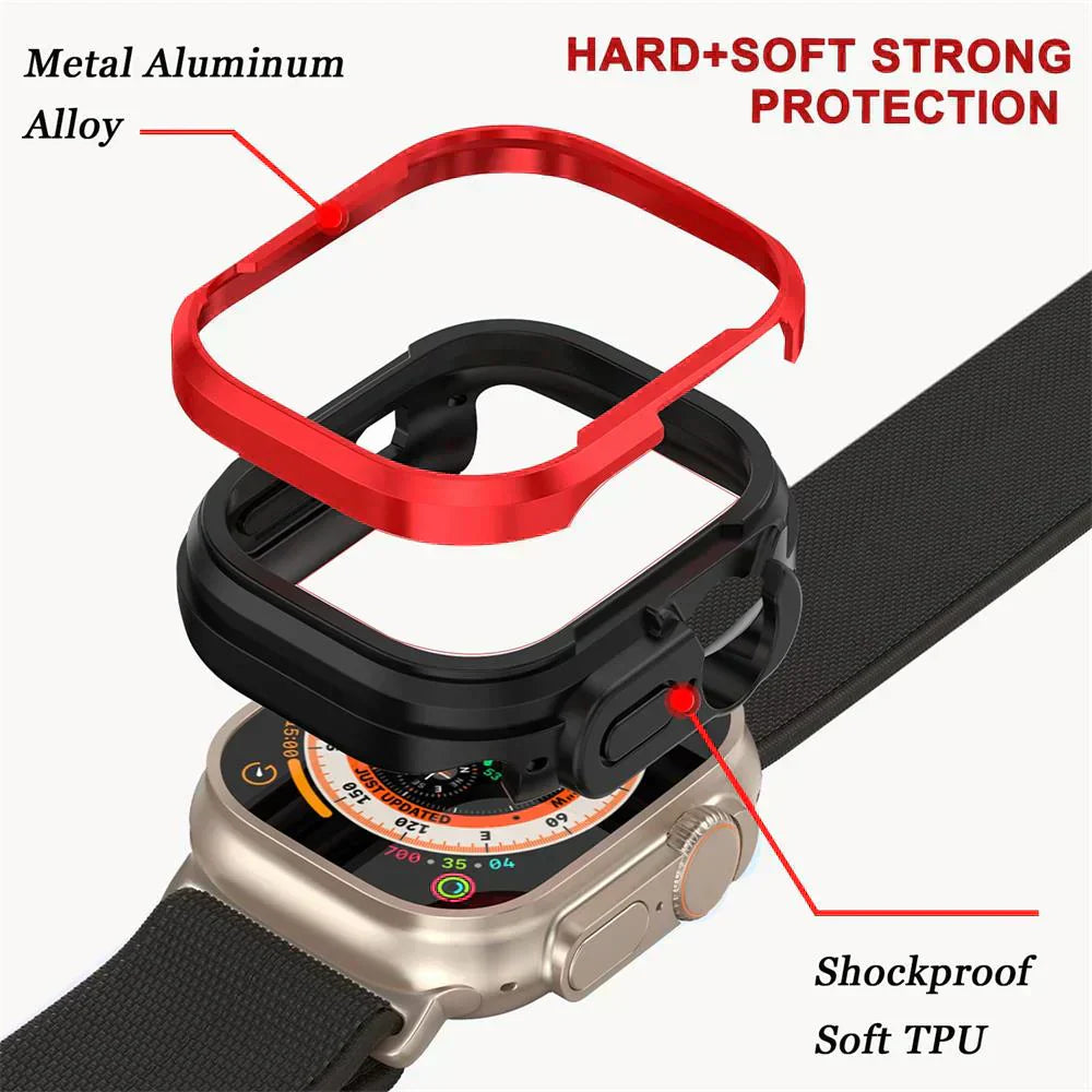 Nexera | Aluminiumlegeringsetui til Apple Watch | Lersk