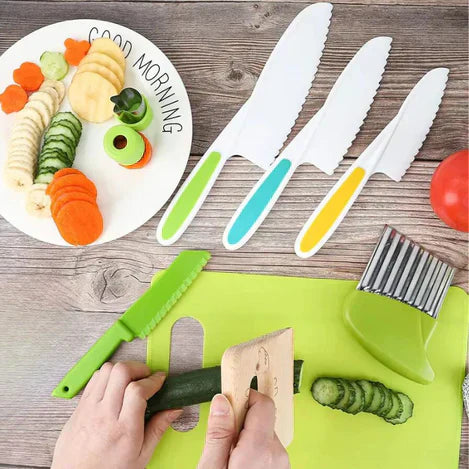 Conjunto de Cozinha para Crianças KidoChef 12 Peças para Pequenos Jovens Chefs | Lersk