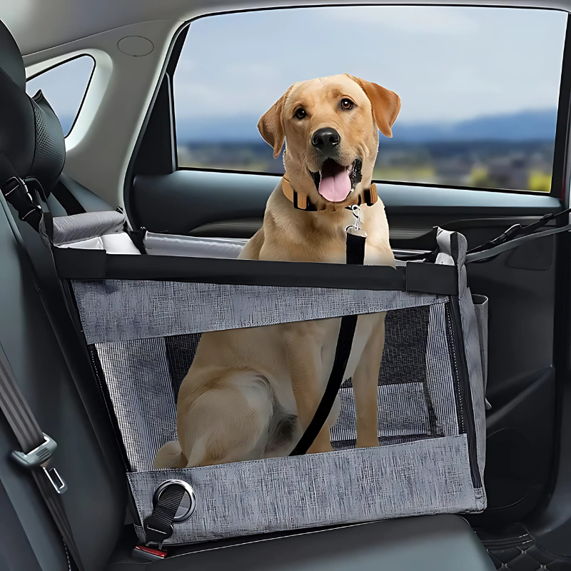 RoverRide Spacious Waterproof Dog And Cat Car Booster Seat | Lersk