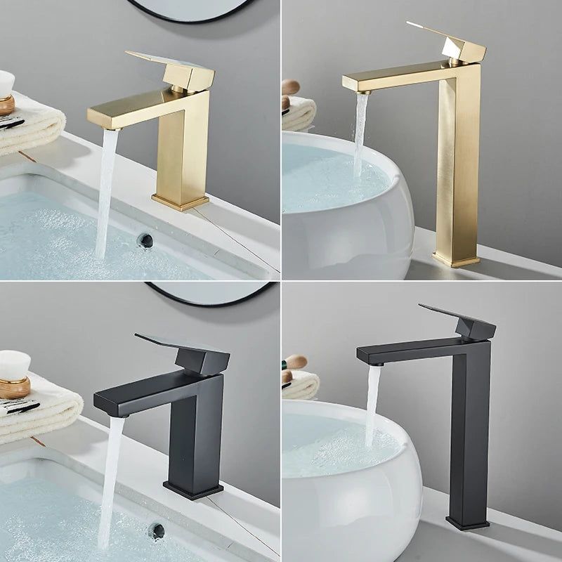 Astraea Modern Bathroom Faucet With Single-Handle Design | Lersk
