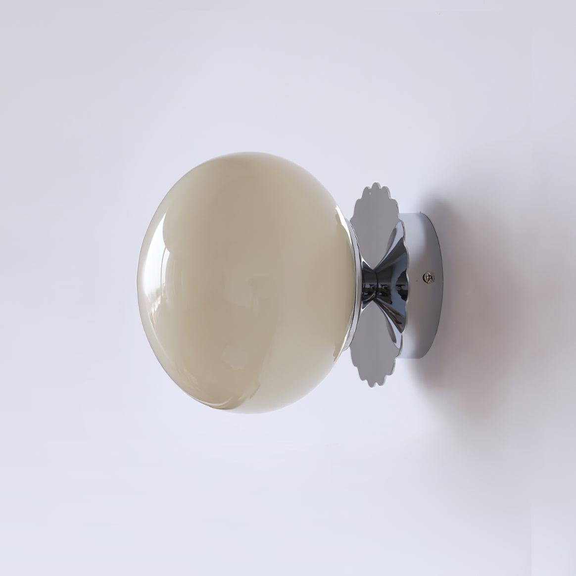 NimbusGlow Wall Light Metal Frame Glass Diffuser Warm Glow | Lersk