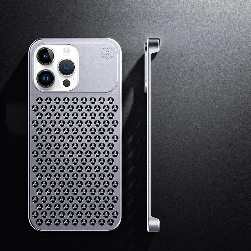 Averon Borderless Protective Case in Titanium Aluminum Alloy for iPhone | Lersk