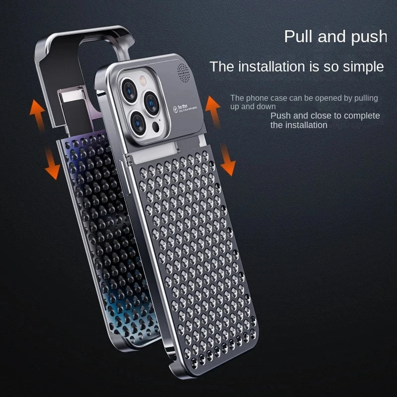 Averon Borderless Protective Case in Titanium Aluminum Alloy for iPhone | Lersk