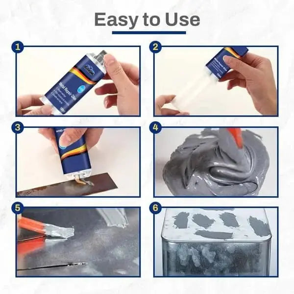 Metal Repair Adhesive For Permanent Repairs On Metal Surfaces For Durable Lasting Fixes | Lersk
