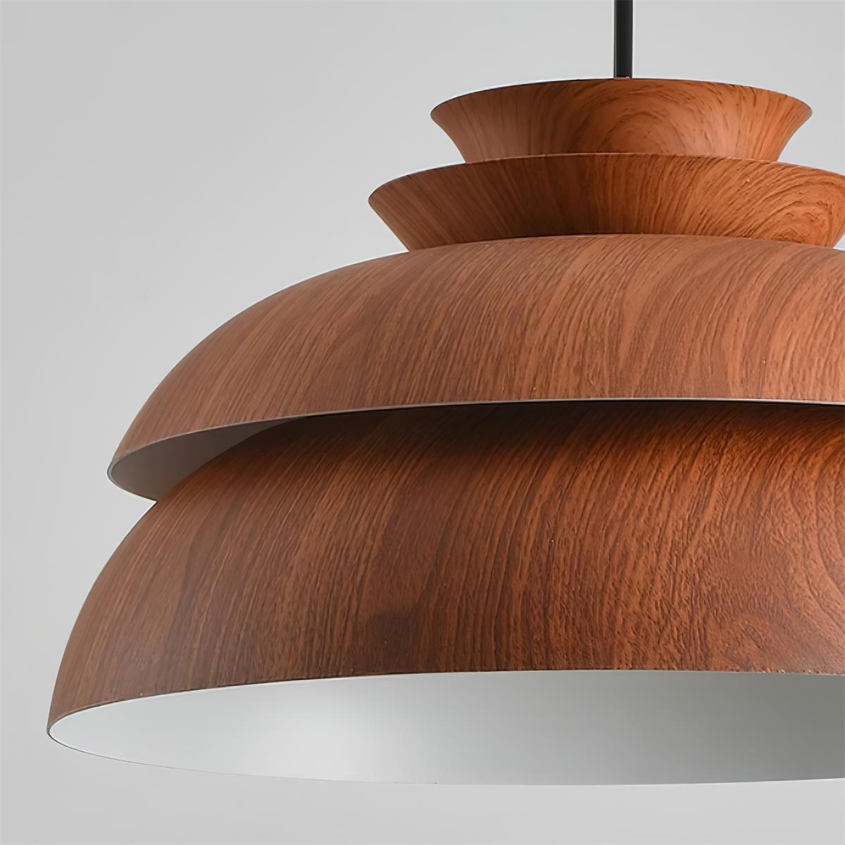 Lampada a sospensione VerdantGlow per illuminazione ambientale calda della casa | Lersk