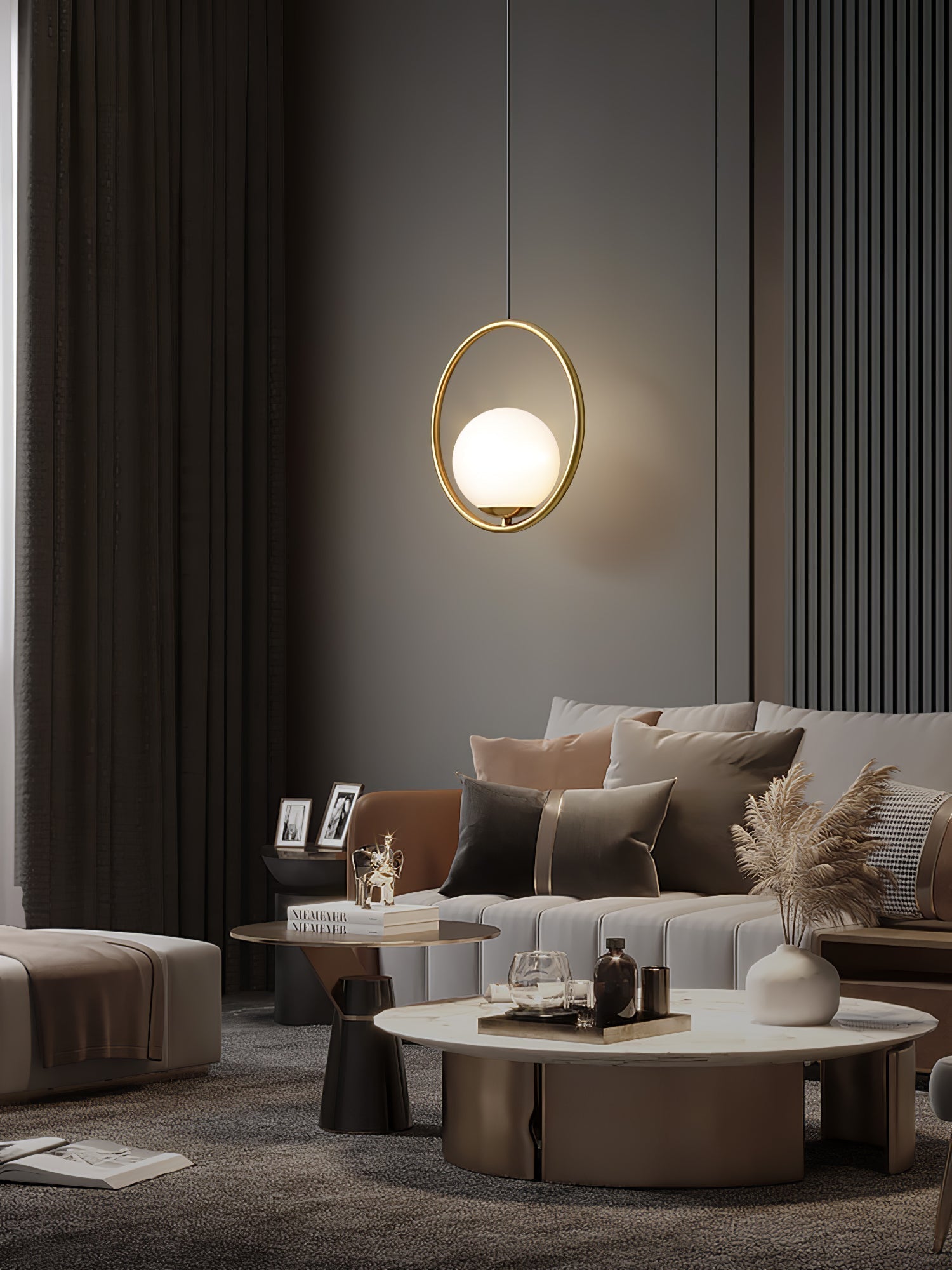 Lyra Moderne Pendel Lampe med Elegant Minimalistisk Design | Lersk