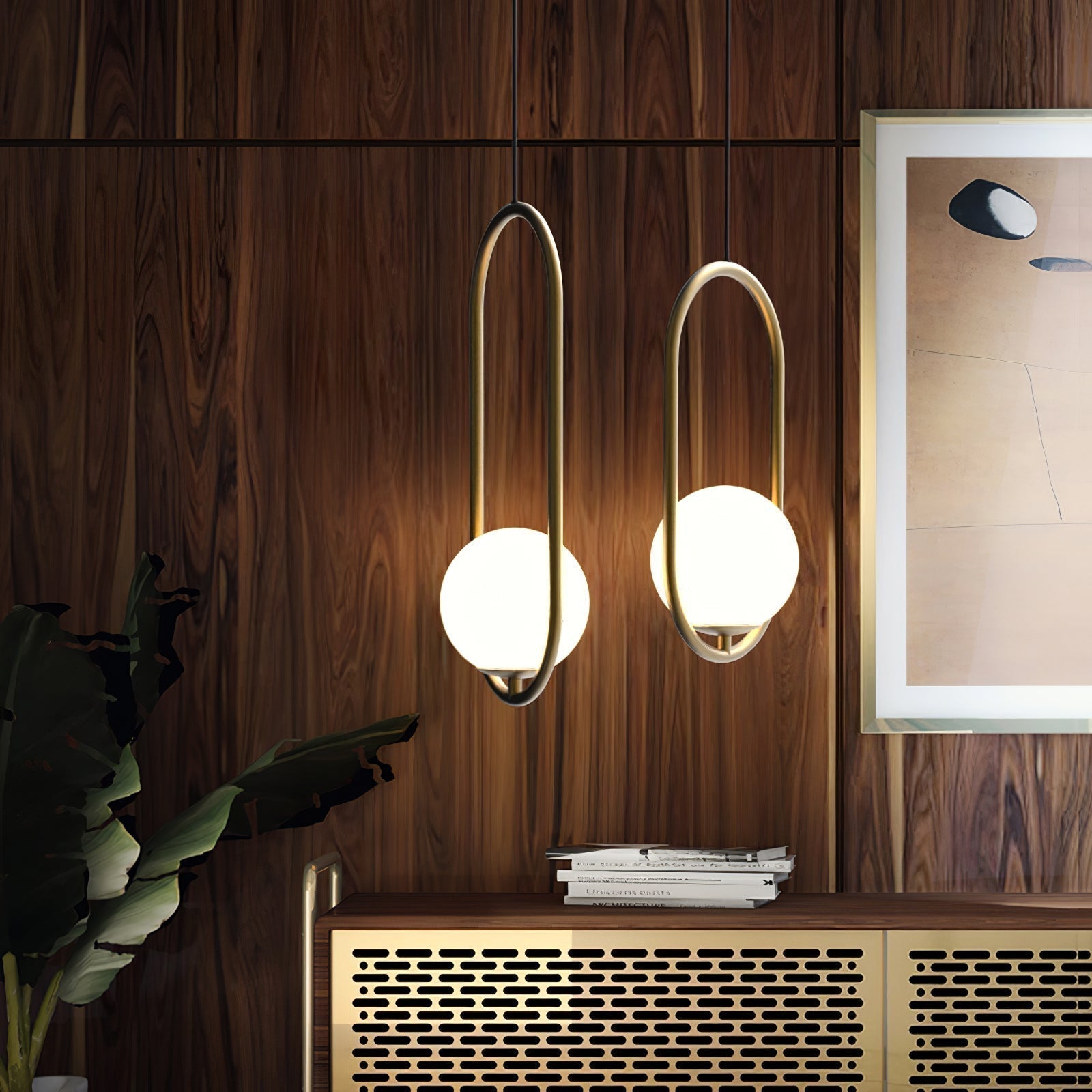 Lyra Moderne Pendel Lampe med Elegant Minimalistisk Design | Lersk