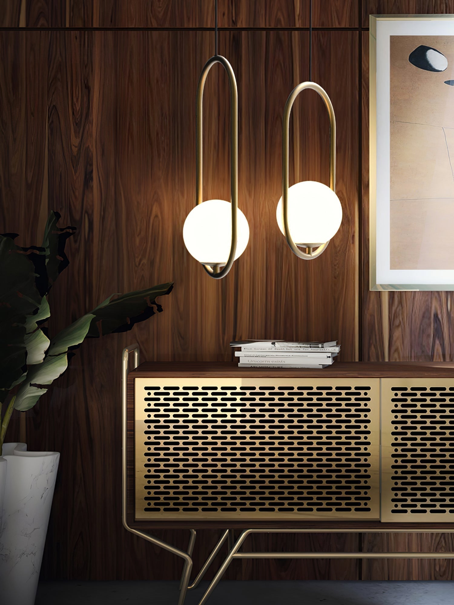 Lyra Moderne Pendel Lampe med Elegant Minimalistisk Design | Lersk