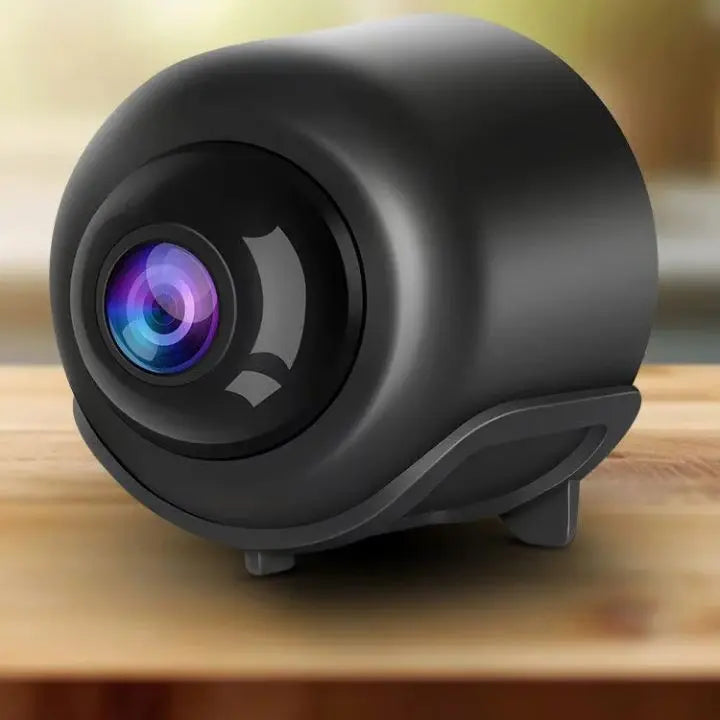Mini telecamera WiFi 4G 1080P con visione notturna e sensore di movimento per uso domestico o in viaggio | Lersk
