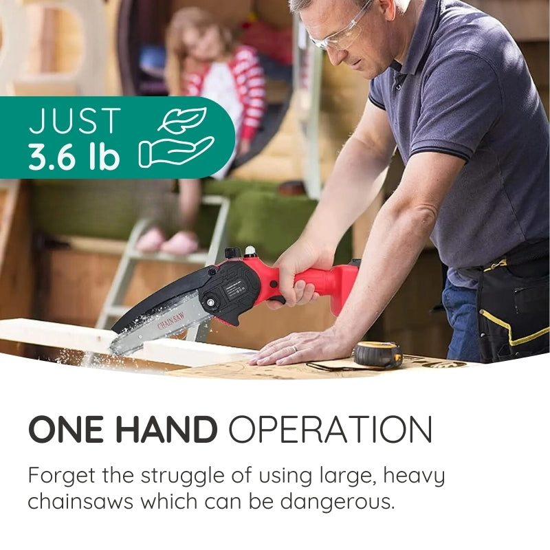 Compact Enhanced Cordless Chainsaw | Lersk
