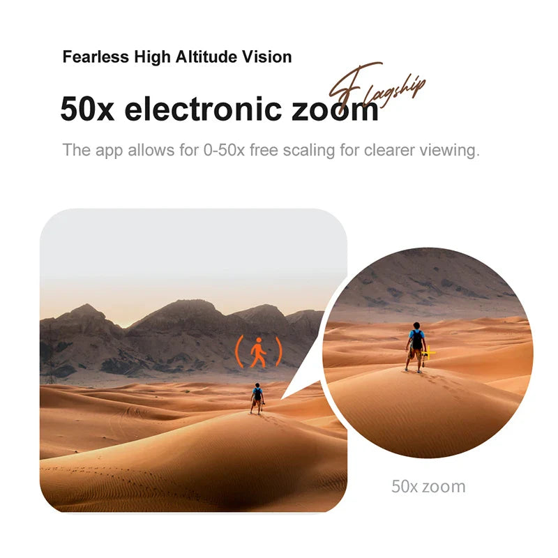 Mini drone V88 avec caméra HD 8K et GPS pour photographes aériens professionnels | Lersk