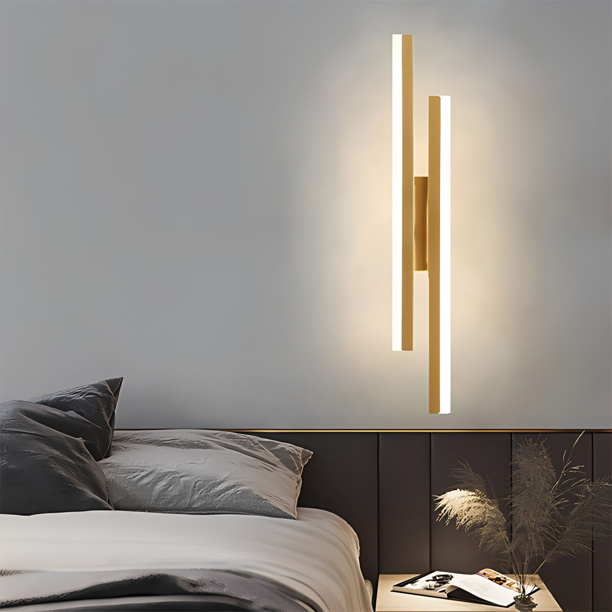 Lámpara de Pared Minimalista en Forma de H Antier Alana | Lersk