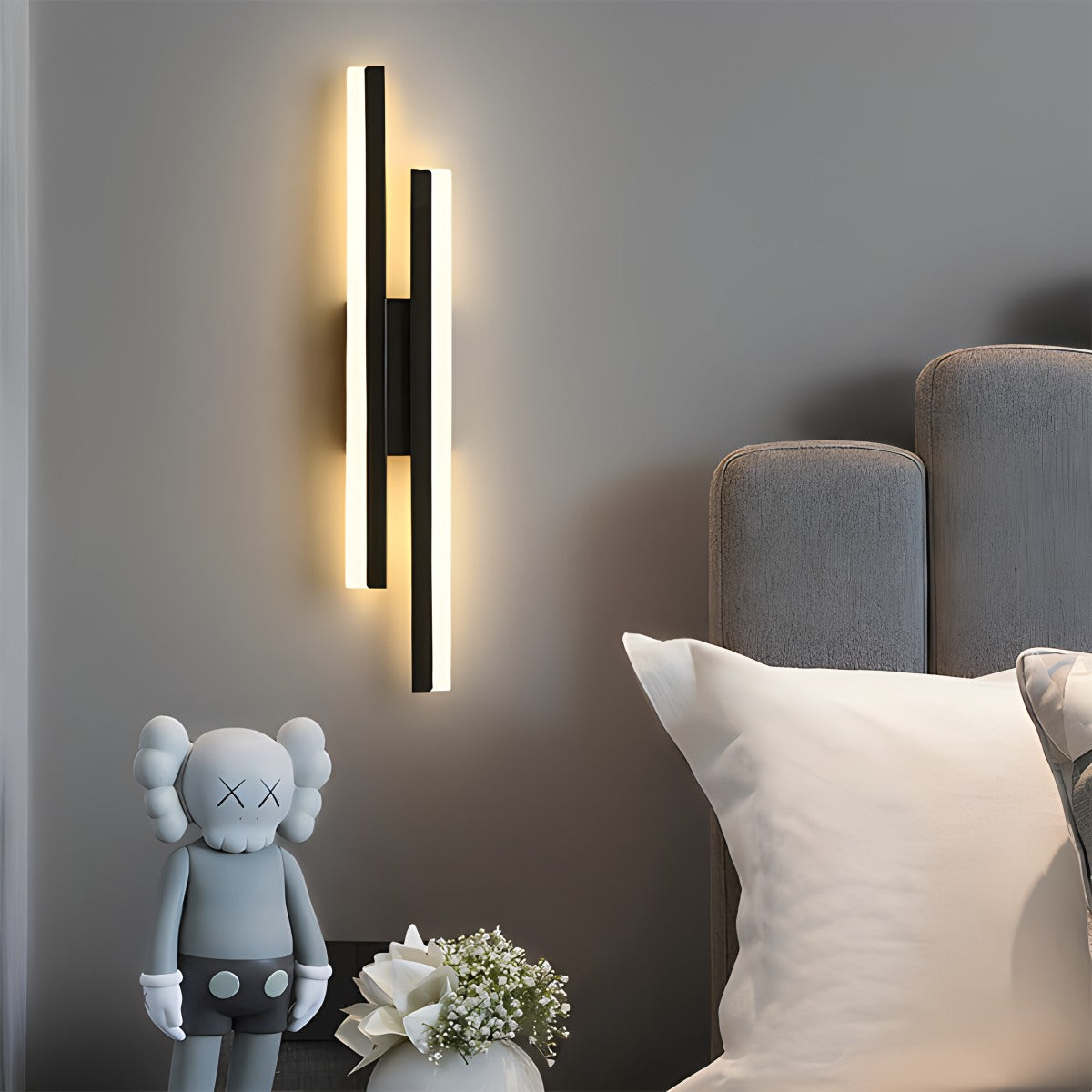 Lámpara de Pared Minimalista en Forma de H Antier Alana | Lersk