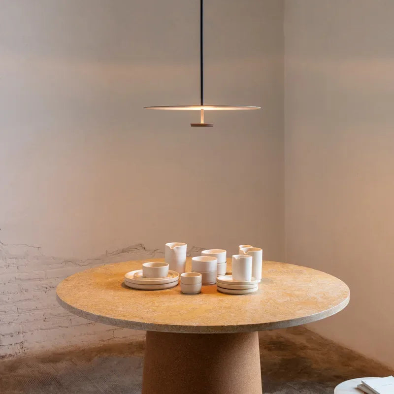 AstraLuma Arc Ring Pendant Light for Modern Living Rooms | Lersk