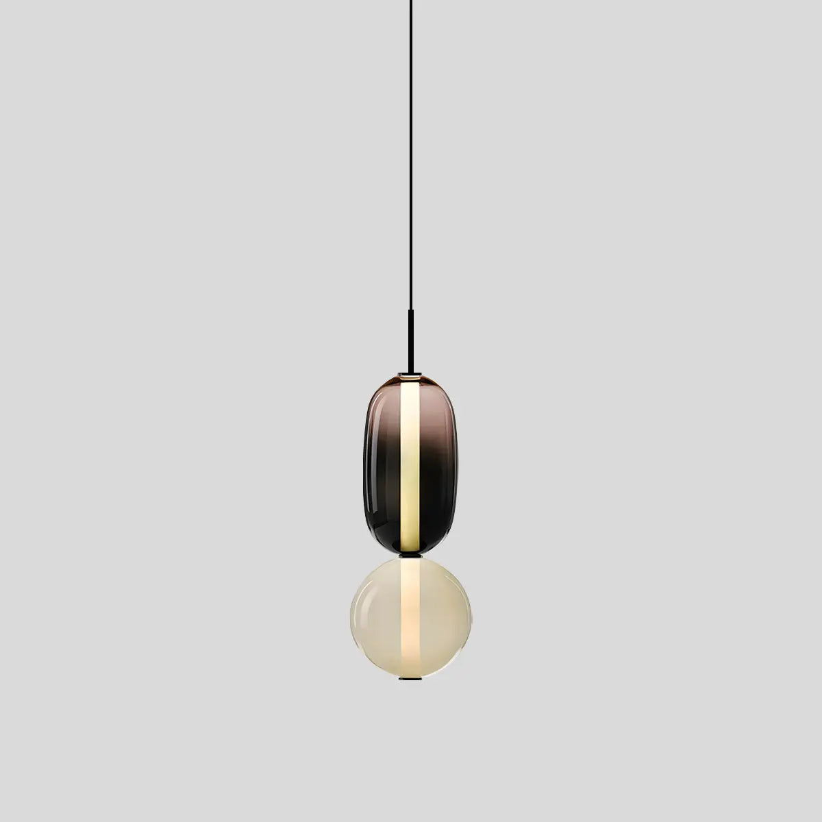 Candied Glass Pendant Light for Bedroom | Lersk