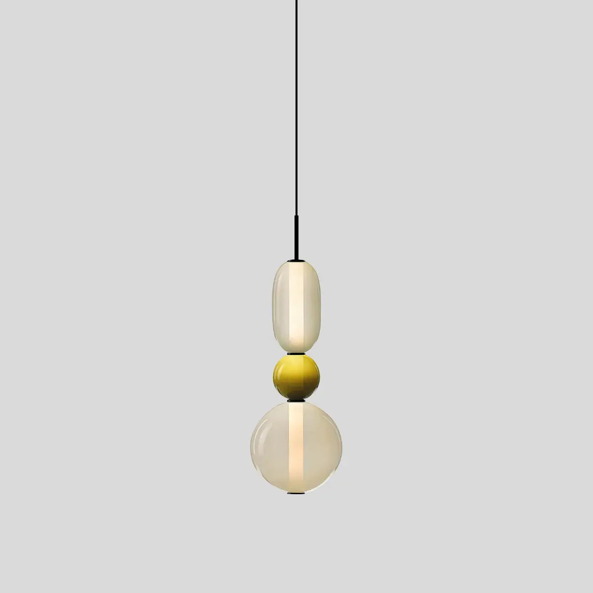 Candied Glass Pendant Light for Bedroom | Lersk