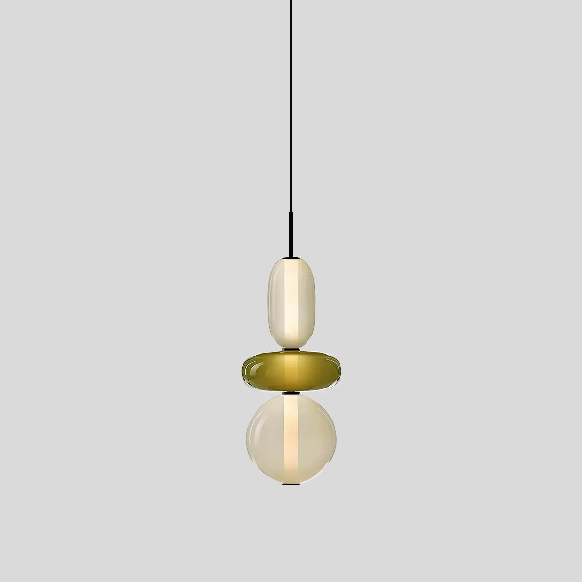Candied Glass Pendant Light for Bedroom | Lersk