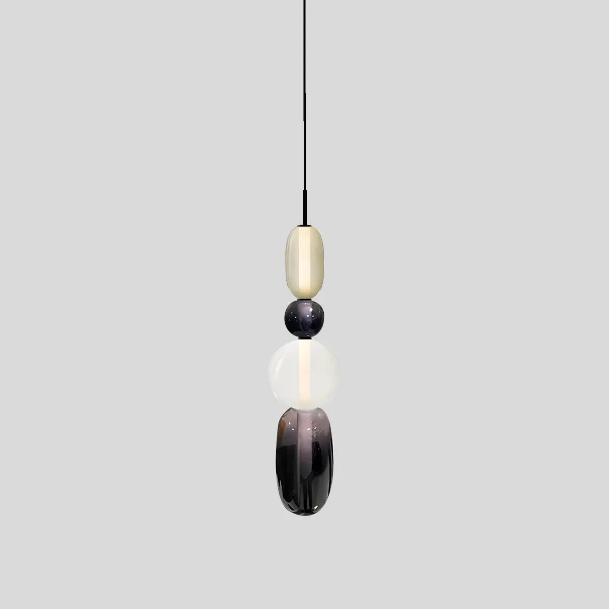 Candied Glass Pendant Light for Bedroom | Lersk