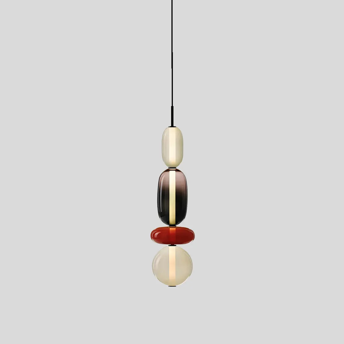 Candied Glass Pendant Light for Bedroom | Lersk