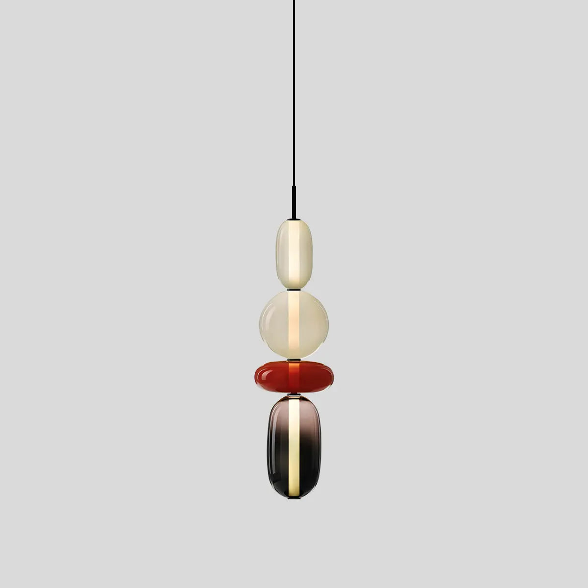Candied Glass Pendant Light for Bedroom | Lersk