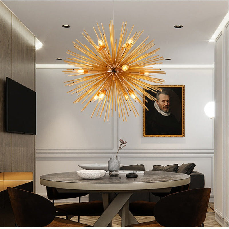 Contemporary Dandelion-Style Chandelier | Lersk