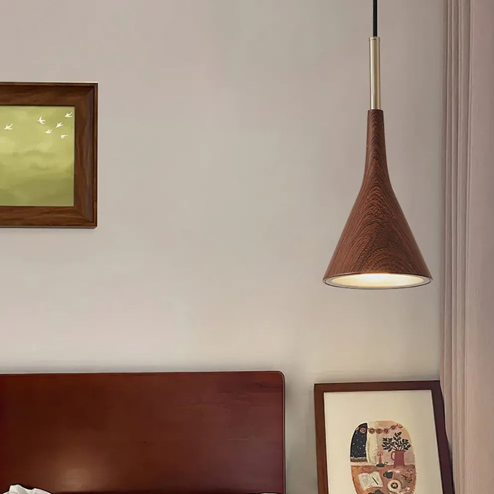 Minimalistyczna lampa wisząca retro do nowoczesnych wnętrz | Lersk