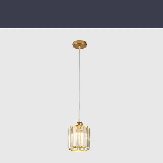 Lampada a Sospensione AureliaNova Crystal con Cristalli K9 Gleam