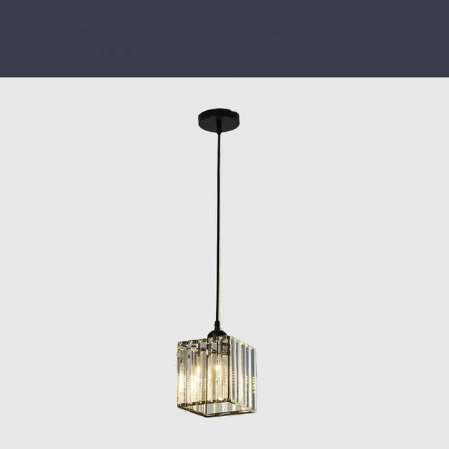 Lampada a sospensione Luminora Crystal con LED e cristalli K9 | Lersk