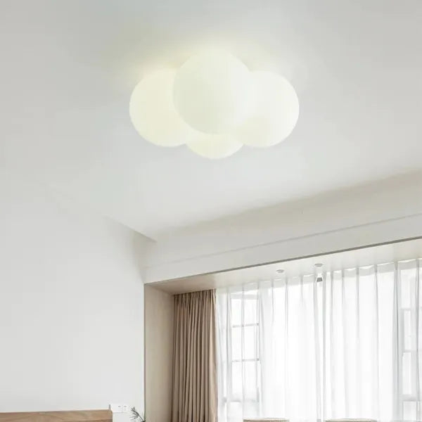 Stropní LED svítidlo NimbusCloud s designem inspirovaným mraky pro obývací pokoje | Lersk
