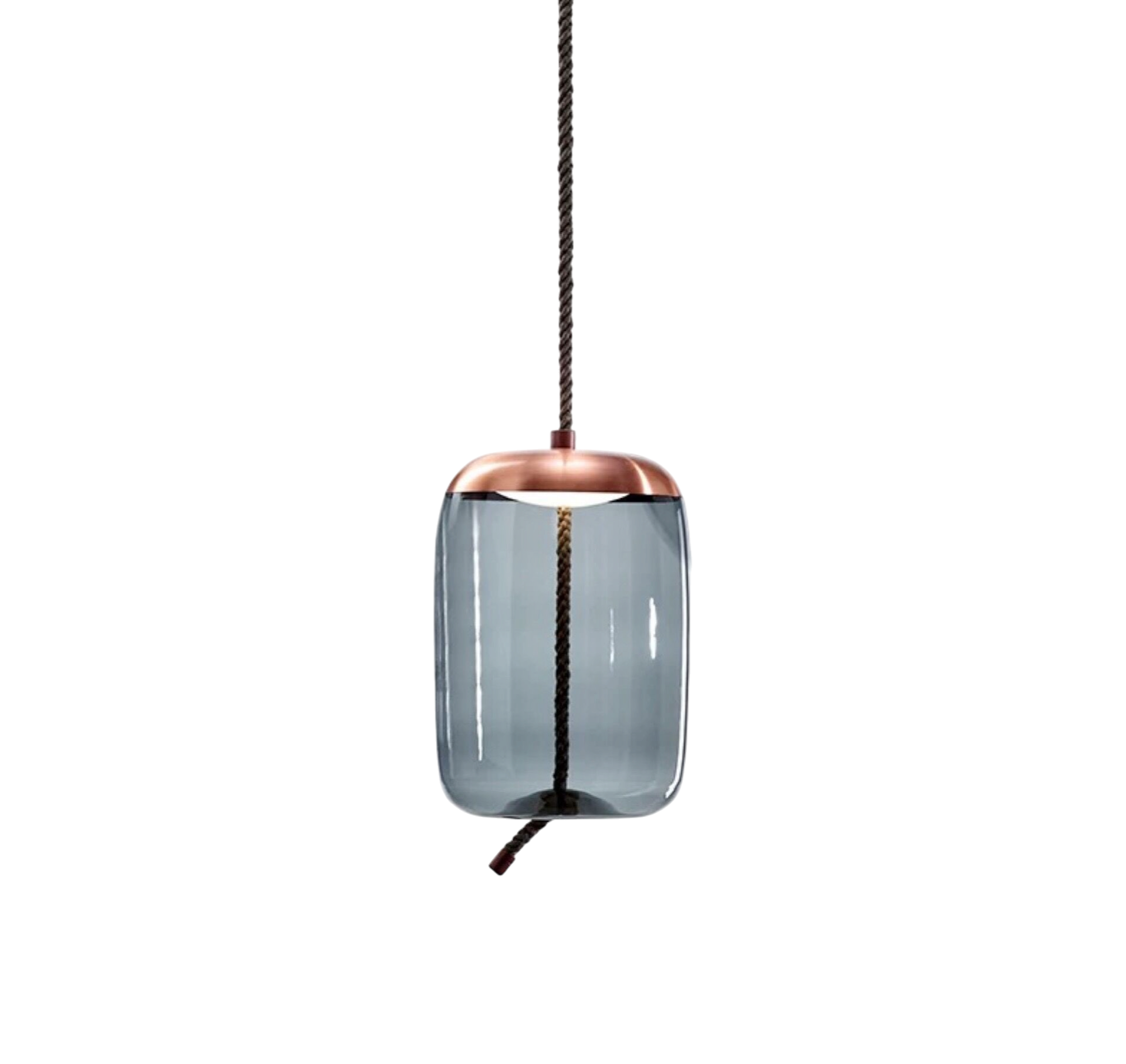 Lampada a sospensione Aurelle in oro rosa per spazi abitativi moderni | Lersk