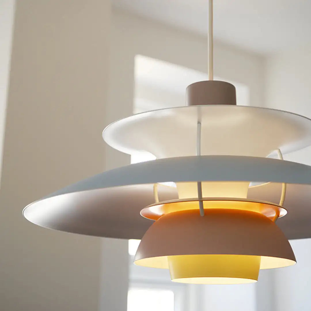 Rund LED loftslampe dæmpbar holdbar til stuer | Lersk