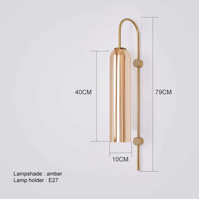 LumaGlass Nordic Wall Light With Soft Ambient Glow | Lersk