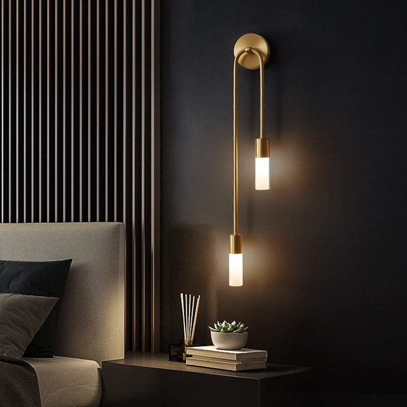 NovaVibe Slim LED Wall Light with White Glow 2700-3500K | Lersk