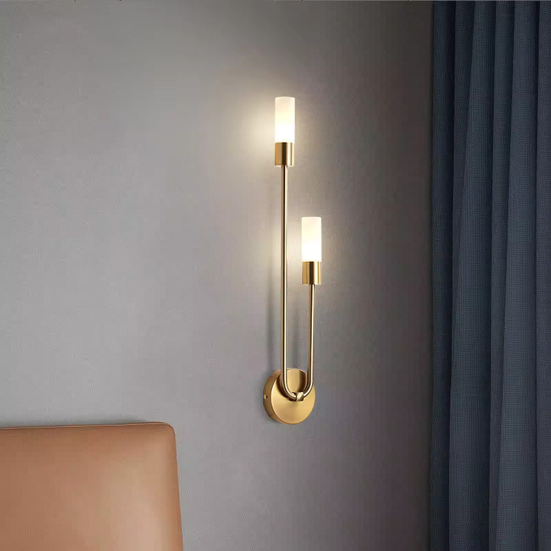 NovaVibe Slim LED Wall Light with White Glow 2700-3500K | Lersk